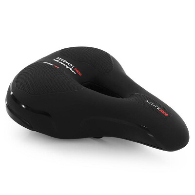 

MTB Mountain Bike Bicycle Big Bum Seat Saddle Memory Foam Antiskid Cushion with Elastomer Suspension