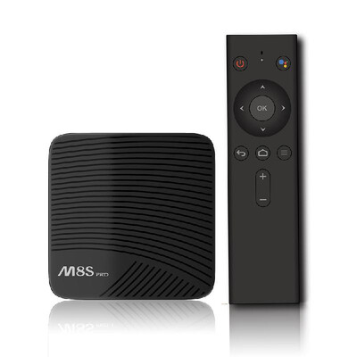 

MECOOL M8S PRO ATV Smart Android TV 71 TV Box w 24G Voice IR Remote Control Amlogic S912 Octa Core 64Bit 2GB DDR4 16GB EMMC Dua