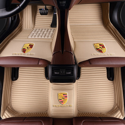 

Custom Made Car Floor Mats For Porsche All Models For 911 Boxster Cayman Panamera Cayenne Macan Car Interior