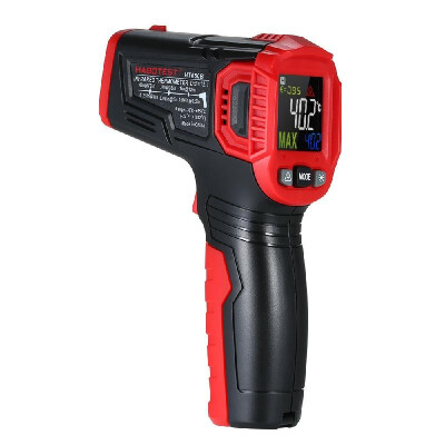 

HABOTEST Non-contact IR Infrared Thermometer Digital Handheld Temperature Tester 121 Pyrometer Color LCD Display with Backlight C