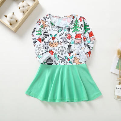 

Cartoon Girl Princess Dress Kid Baby Pageant Tutu Dresses Clothes