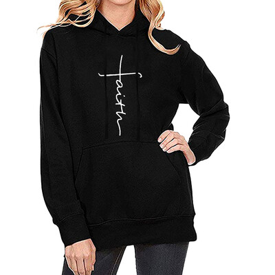 

Starmoon Womens Printing Long Sleeve Hoodie Sweatshirt Hooded Pullover Tops Blouse