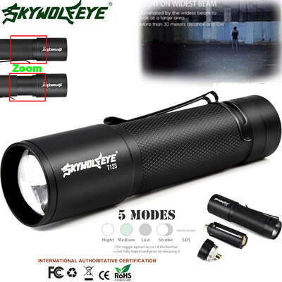 

Saidsome XM- T6 Zoomable Tactical 18650 Flashlight Military Zoom Torch Lamp flashlight lamp