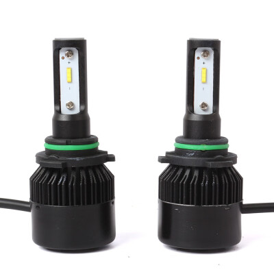 

9006 S2-TX-B Enhanced Edition PRO 2PCS Led Cob LED Chip Car Headlamp 36W 6500K White Light 8000LM Car Bulb Fog Light Black