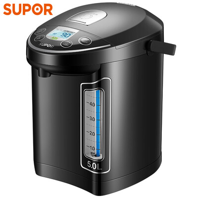 

Supor SUPOR electric thermos 304 stainless steel kettle 5L capacity LCD temperature multi-stage temperature control electric kettle double anti-scalding electric kettle SW-50T88A