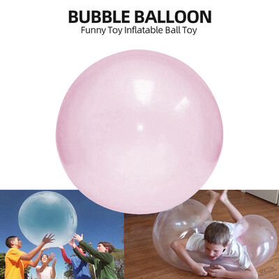 

Bubble Balloon Funny Toy Inflatable Ball Toy for Kids Outdoor Play