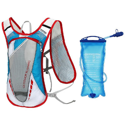 

5L Hydration Pack Backpack with 2L Water Bladder Ultralight Breathable Hydration Vest For Outdoors Running Cycling Climbing