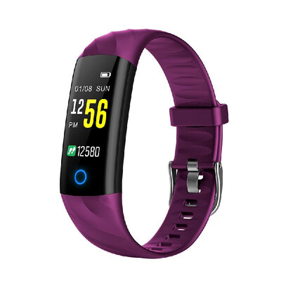 

Smart Bracelet IP67 Waterproof Swim Fitness Tracker Health Monitor Heart Rate Blood Pressure Blood Oxygen Step Calorie Counter Wri