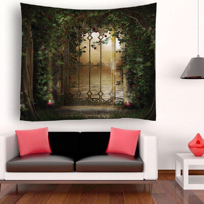 

Tapestry Wall Hanging Scenery Tapestries Sunset Landscape Tapestry for Bedroom Living Room Dorm 512"X591"