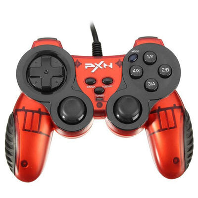 

USB Wired Gamepad Dual Vibration Joystick Turbo Function Gaming Controller For PC Computer For Windows