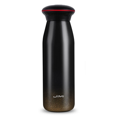 

JIMI Smart thermos cup for men&women birthday gifts LED portable thermos cups 400ml black