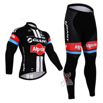 

Cycling jersey 2018 pro team Alpecin winter thermal fleece cycling clothing set ropa ciclismo invierno bike jersey bib pants kit