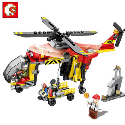 

City Series Doomsday Rescue Team Compatible with Lego Childrens Building Block Set Gifts
