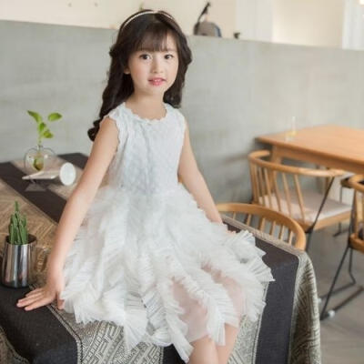 

Flower Toddler Kid Baby Girl Tutu Tulle Party Pageant Princess Dress Sundress