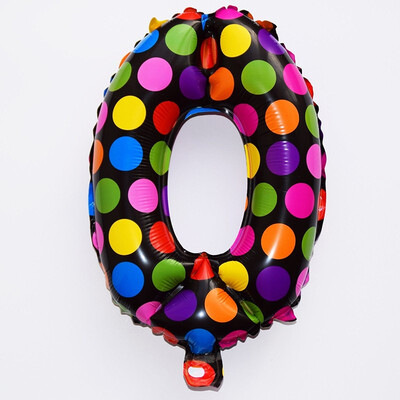 

FUNNYBUNNY 1 PC Folienballon Zahlen Birthday Luftballon Nummer Zahl number Helium Geburt balloon