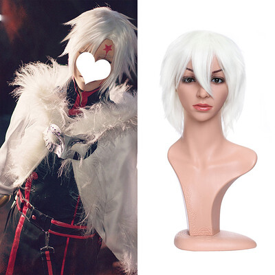 

Short Cosplay Wig Women Men Fluffy Straight Anime Comic Hairstyle Party Costume Dress Synthetic Hair Pixie Wigs