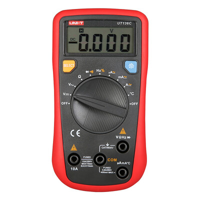 

UNI - T UT136C Auto Range Digital Multimeter Palm Tool