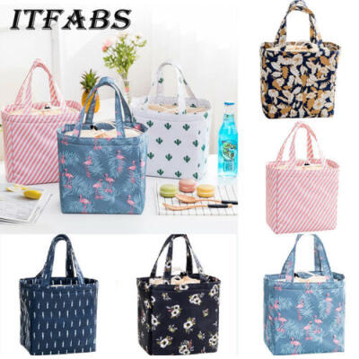 

Waterproof Portable Picnic Insulated Food Storage Box Tote Lunch Bags 2019