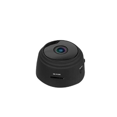 

Mini WiFi Camera Portable Metal Case Cameras Night Vision HD 1080P Cam with Holder