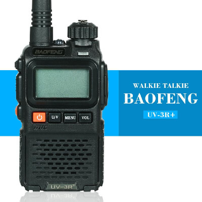 

BAOFENG UV-3R Long-range Wireless Portable Walkie Talkie 136-174400-470 MHz Dual Band Emergency Alarm FM Transceiver