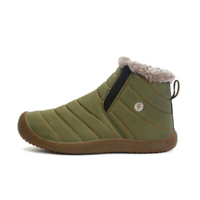 

Outdoor Water-resistant Non-slip Snow Boots Slip-on Winter Warm Shoes for Men&Women