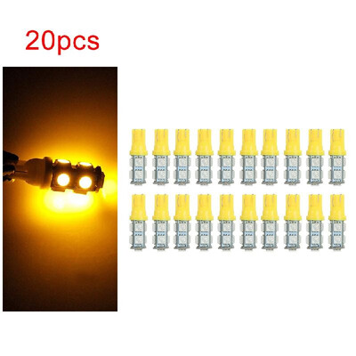 

20Pcs T10 194 168 9SMD-5050 W5W LED Light Blue Lights Super Bright Car Tail Lamp Bulbs