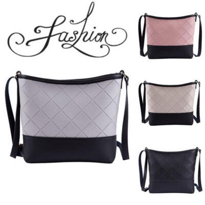 

4 Colors Lady Girl Messenger CrossBody Shoulder Handbag Tote Mini Leather Satchel Bag Purse
