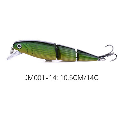 

VISSEN 1PCS 105cm 14g Multi Sections Fishing Bait Wobblers Minnow Fish Lures Artificial Bait Carp Fishing Gear