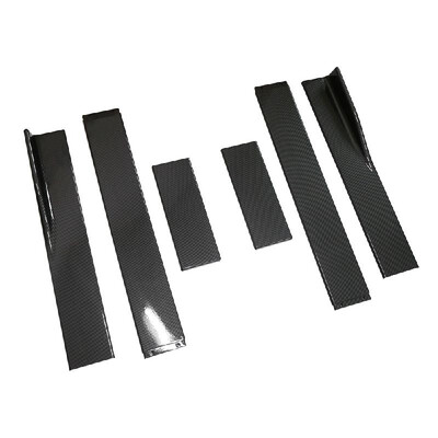 

Car Side Skirt Extensions Rocker 22M Universal Splitters Diffuser Lips Side Skirt Black