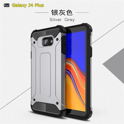 

Goowiiz Phone Case For Samsung Galaxy J4 PlusJ6 PrimeJ6 Plus 2018 King Kong Armor Fashion Bumper PC TPU Prevent falling
