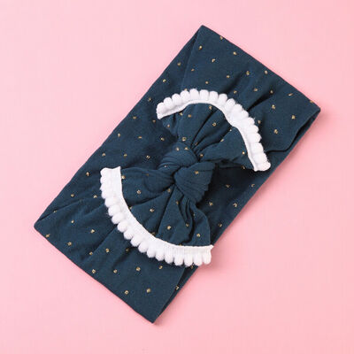 

Baby Toddler Girls Kids Bunny Rabbit Bow Knot Turban Headband Hair Band Headwrap