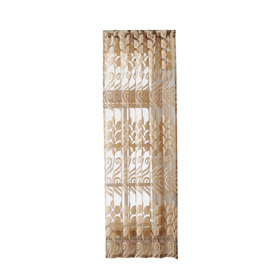 

Peacock Bird Tail Feather Curtain Sheer Curtain Window Screening Window Rod Pocket Curtain Panel for Living Room Bedroom Dining Ro
