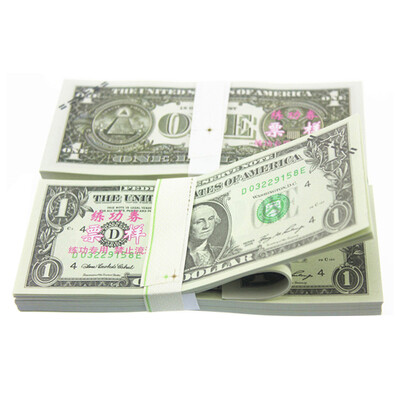 

20PcsPack USD Paper Bar Atmosphere Props Money for Movie TV Video Novelty Photography Tools