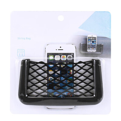 

Universal Car Seat Side Back Storage Net Bag Phone Holder Pocket Organizer