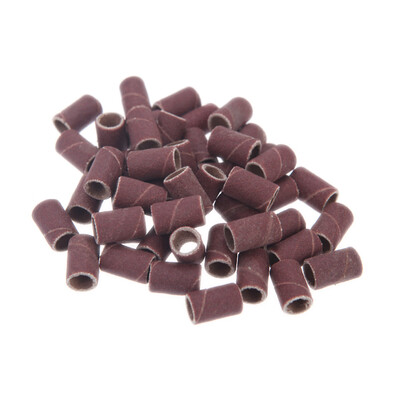

100 Pcs Nail Drill Sanding Bands Grinding Sand for Manicure Pedicure Nail Drill Machine Nail Art Tool 80 120 180 Optional Size