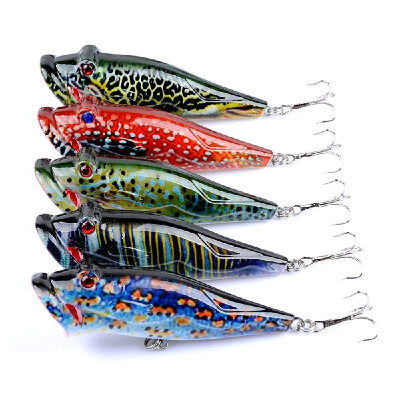 

8PCS Fishing Lures Set 45cm 88g Mini VIB Fishing Lures with Treble Hooks 3D Eyes Lifelike Fishing Bait Artificial Hard Bait Lur