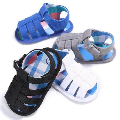 

new 0-18M Baby Kids Boys Sandals Summer Children Breathable Antiskid cloth shoes