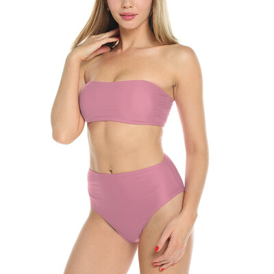 

FITTOO New Womens Retro Vibe High Waist Bikini Bottom Criss Cross Strappy Swimsuit Briefs sexy