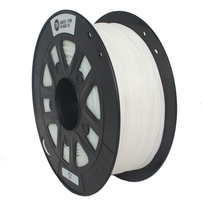 

175mm TPU Flexible 3D Printer Filament White for Creality CR - 10S Anet A8