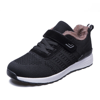 

Unisex Winter Snow Boots Warm Fur Lined Anti-Slip Ankle Booties Breathable Outdoor Walking Trekking Shoes