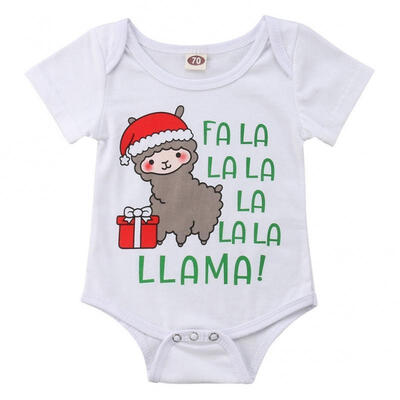 

Newborn Toddler Baby Boy Girl Christmas Romper Bodysuit Jumpsuit Clothes Outfit