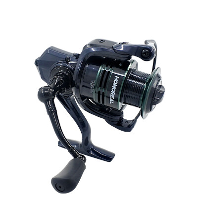 

HONOREAL 5000 Aluminum Spool 91 BB Spinning Fishing Reel with Free Spare Graphite Spool for Freshwater&Saltwater