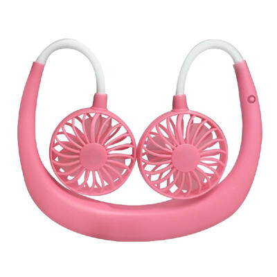 

Hand Free Wearable Neckband Rechargeable Traveling Sport Outdoor Protable Creative Convenient Student Mini USB Electric Fan