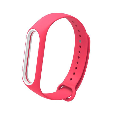 

Replacement Wrist Strap for Xiao-Mi Band 34 General TPU Wristband With reinforcement-ring Green