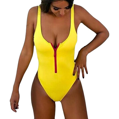 

Roseonmyhand Women Jumpsuit Push-Up Padded Bra Beach Bikini One Piece Sexy Swimwear