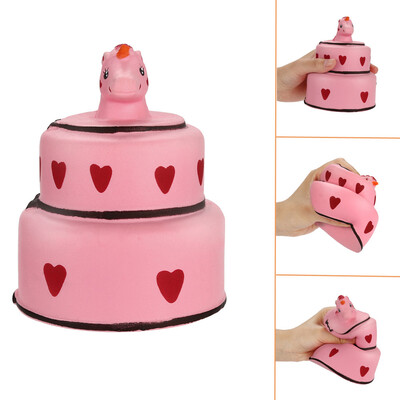 

Gotoamei Horsehead Cake Scented Charm Slow Rising Collection Squeeze Stress Reliever Toys