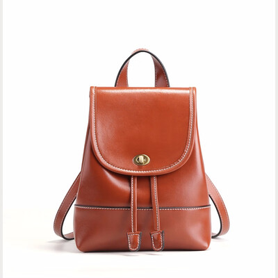 

Obstine Small Genuine Leather Backpack for Women 2018 Mini Backpacks for Girls New Daypack Woman Real Cow Leather Bag Bagpack