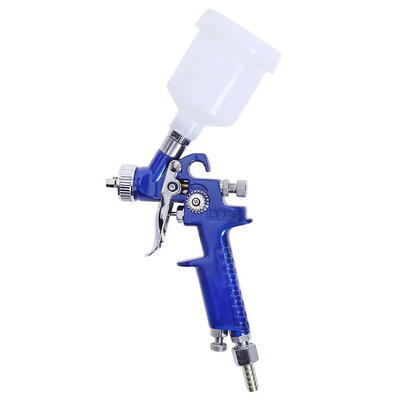 

Ktaxon 10mm 125cc Cup Auto Car Primer Basecoat Fluid Tip Air Spray Gun Paint Kit