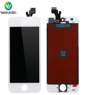 

whole set of LCD touch screen for Iphone 5 white&black