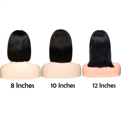 

Brazilian Virgin Bob Wig Human Hair Hair Short Bob Wig Straight Side Middle Part Human Hair Wigs for women